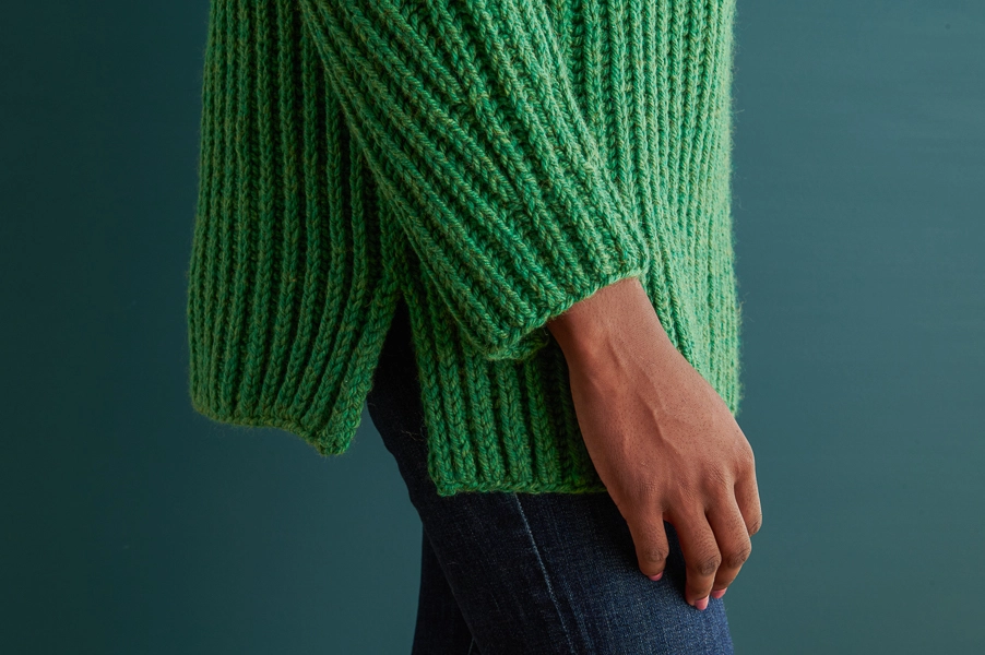 Big Brioche Turtleneck in Till | Purl Soho