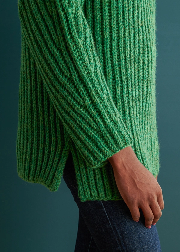Big Brioche Turtleneck in Till | Purl Soho