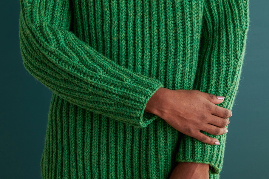 Big Brioche Turtleneck in Till | Purl Soho