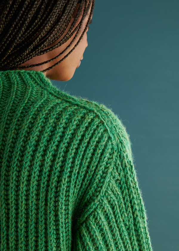 Big Brioche Turtleneck in Till | Purl Soho