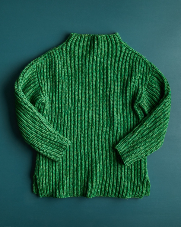 Big Brioche Turtleneck in Till | Purl Soho