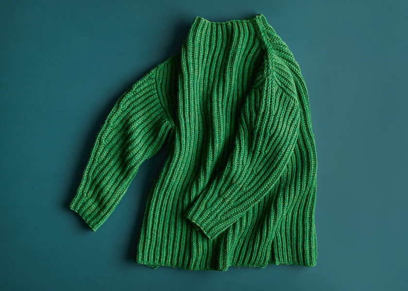 Big Brioche Turtleneck in Till | Purl Soho