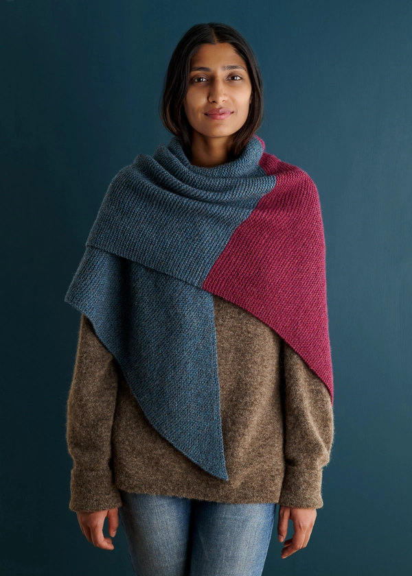 Cool Construction Shawl | Purl Soho