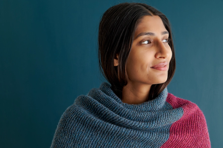 Cool Construction Shawl | Purl Soho