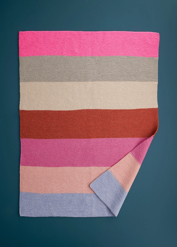 Super Easy Baby Blanket in Daily Wool Worsted | Purl Soho