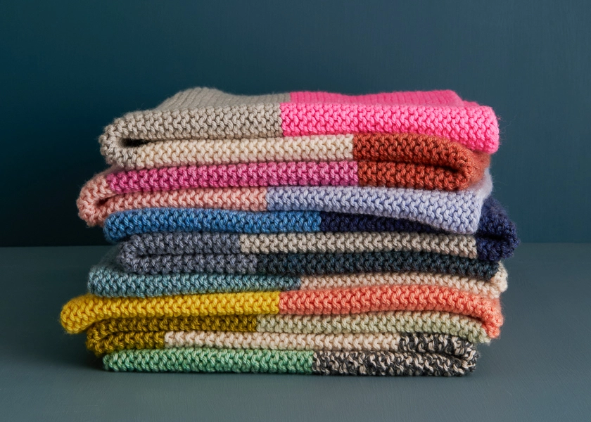 Super Easy Baby Blanket in Daily Wool Worsted | Purl Soho
