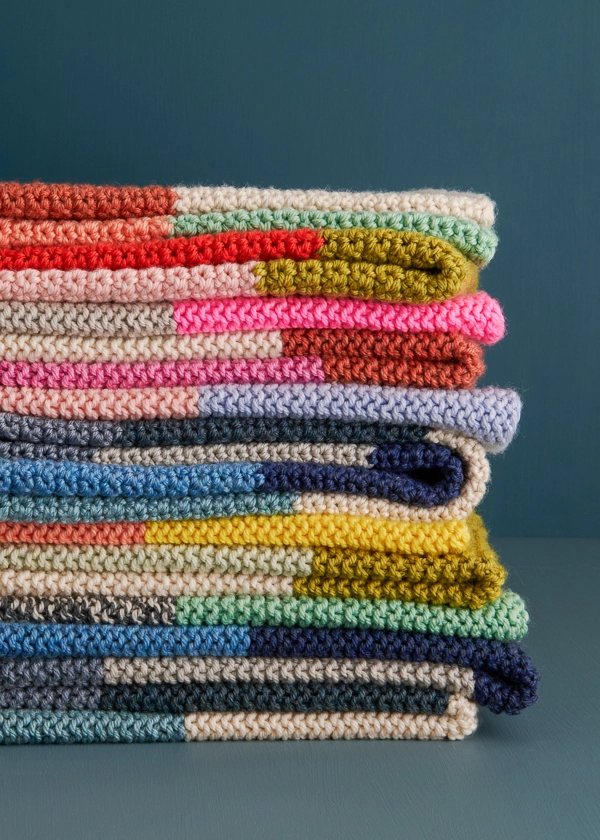 Crochet Super Easy Baby Blanket in Daily Wool Worsted | Purl Soho