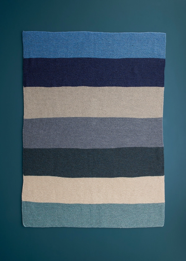 Super Easy Baby Blanket in Daily Wool Worsted | Purl Soho