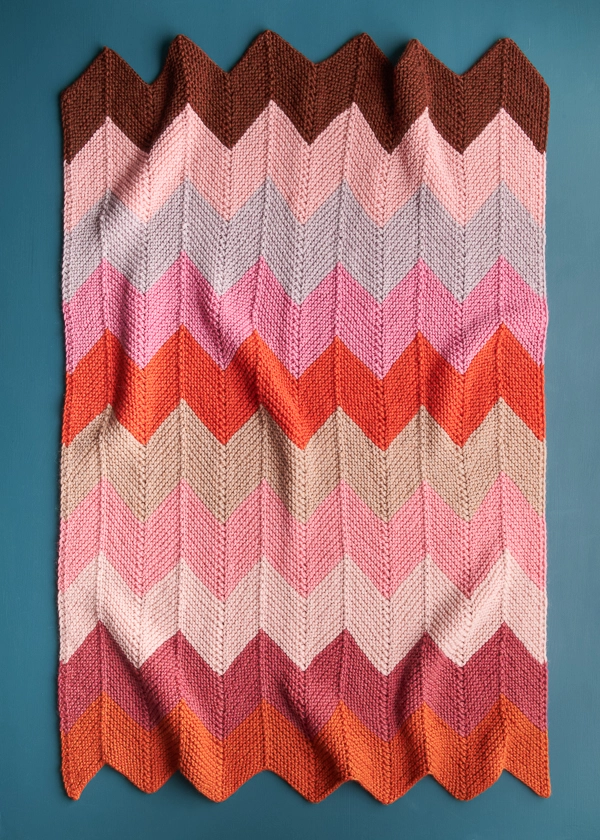 Vintage Chevron Blanket | Purl Soho