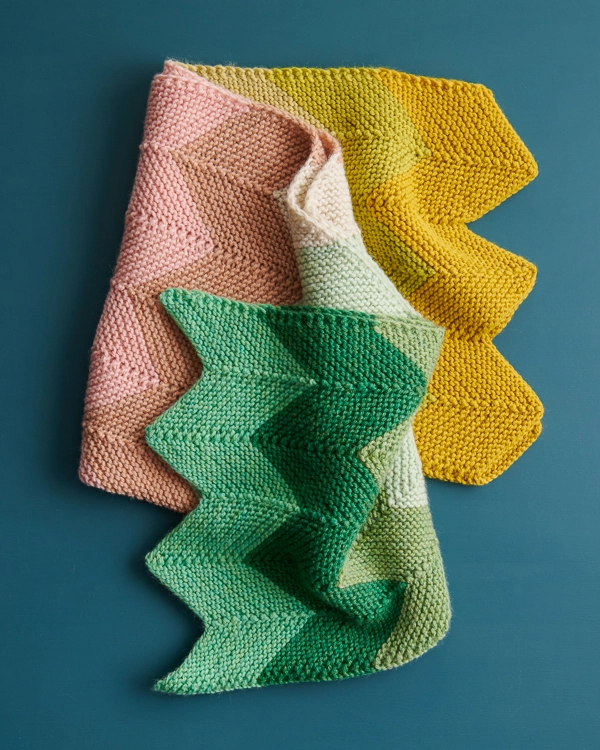Vintage Chevron Blanket | Purl Soho