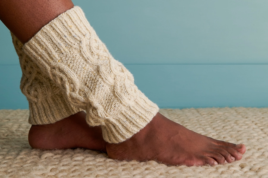 Classic Cable Leg Warmers | Purl Soho