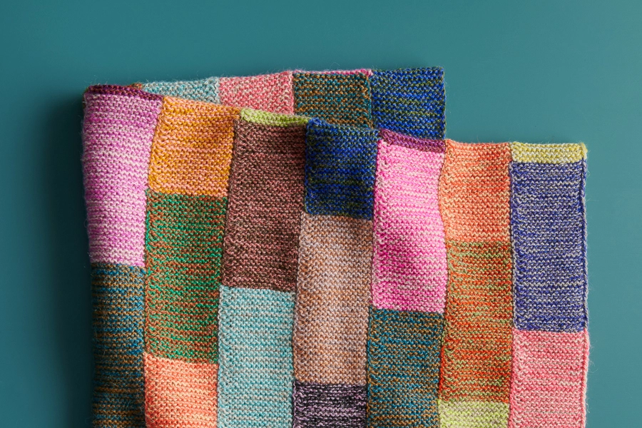 Color Brick Road Blanket | Purl Soho