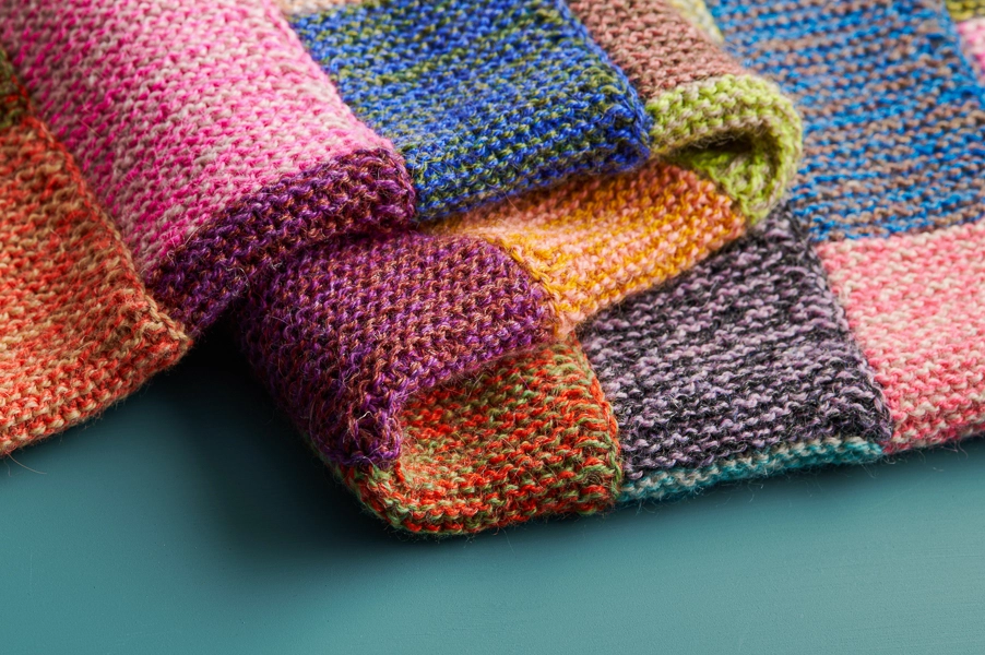 Color Brick Road Blanket | Purl Soho