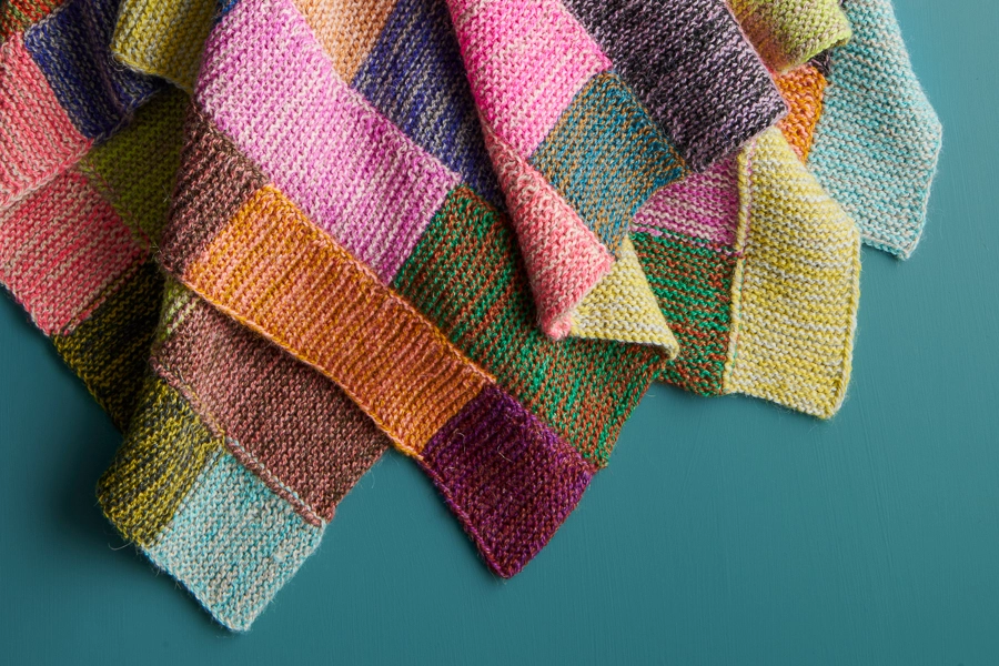 Color Brick Road Blanket | Purl Soho