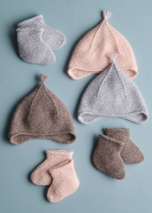 Little Garter Hat + Booties | Purl Soho