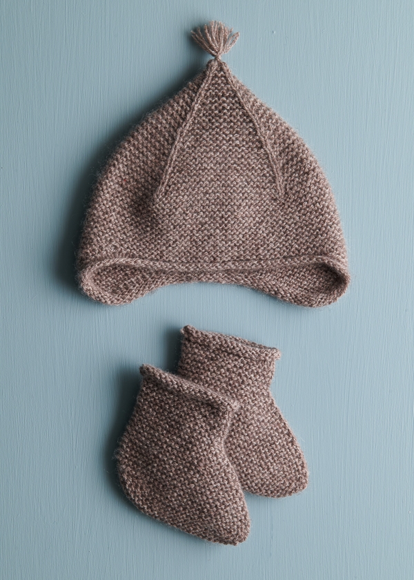 Little Garter Hat + Booties | Purl Soho