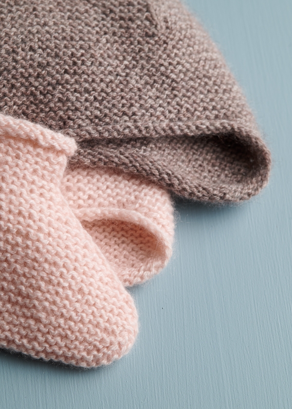 Little Garter Hat + Booties | Purl Soho