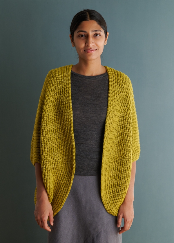 Ainur Berkimbayeva For Purl Soho: Cocoon Cardigan | Purl Soho