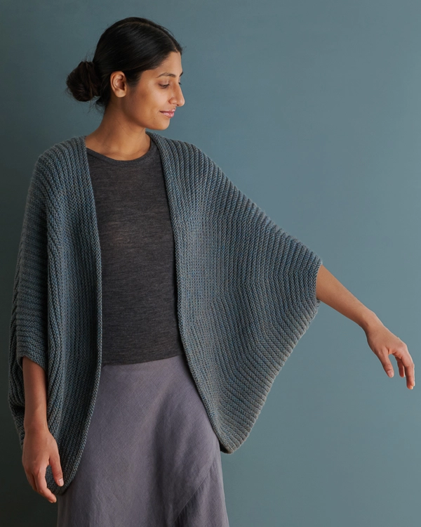 Ainur Berkimbayeva For Purl Soho: Cocoon Cardigan | Purl Soho