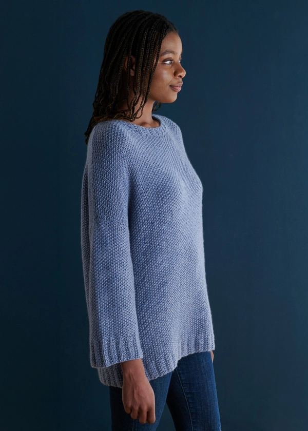 Julie Hoover For Purl Soho: Addison in New Yarns + Colors | Purl Soho
