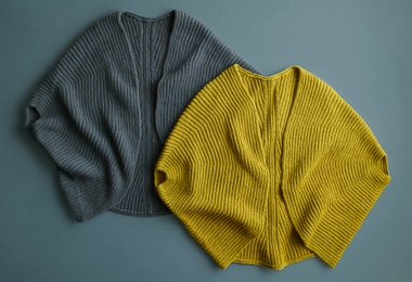 Ainur Berkimbayeva For Purl Soho: Cocoon Cardigan