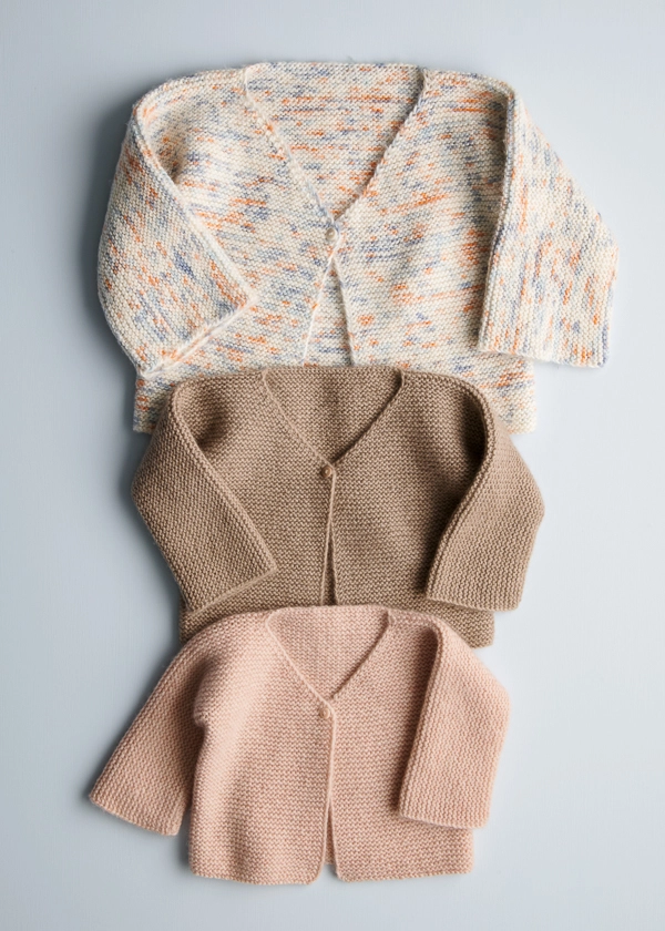 Simply The Best Cardigan for Babies + Toddlers in Pepper | Purl Soho
