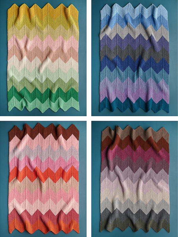 Vintage Chevron Blanket | Purl Soho