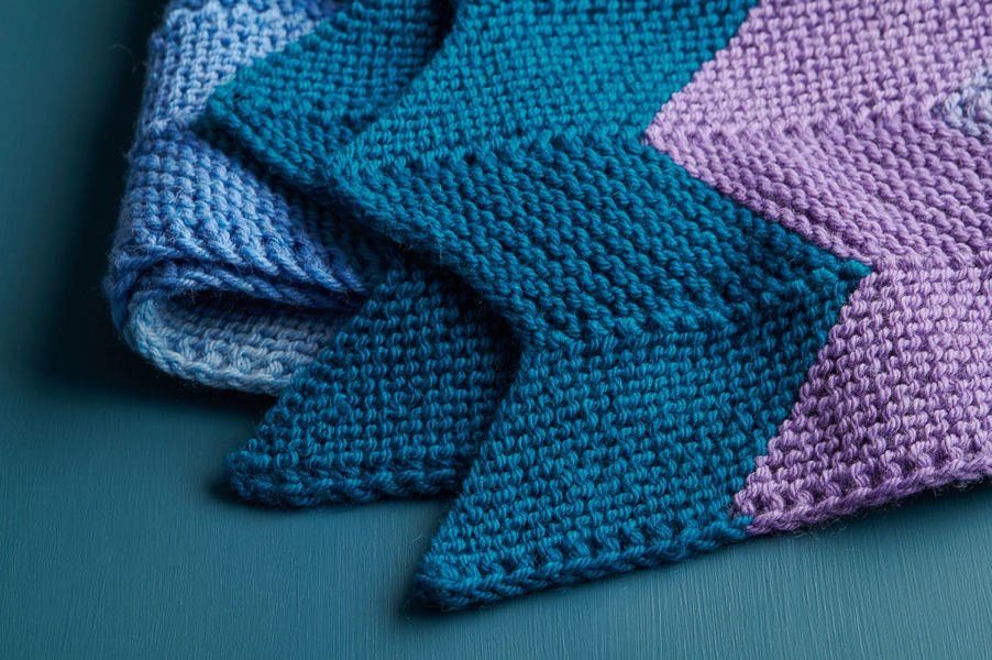 Vintage Chevron Blanket | Purl Soho