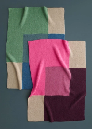 Color Study Blanket in Daily Wool | Purl Soho