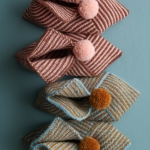 free Knit + Fold Slippers knitting pattern in Purl Soho's Knitting Yarn yarn