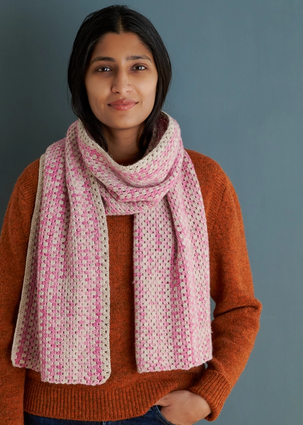 Marbled Scarf | Purl Soho