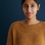 Addison pullover knitting pattern by Julie Hoover in Plein Air yarn