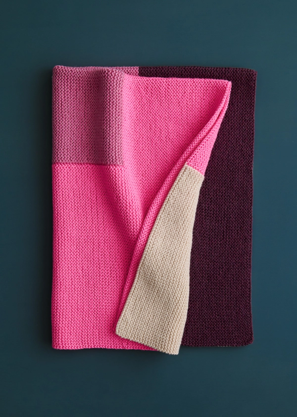 Color Study Blanket in Daily Wool | Purl Soho