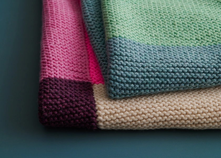 Color Study Blanket in Daily Wool | Purl Soho