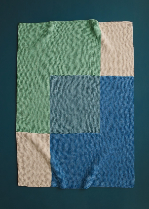 Color Study Blanket in Daily Wool | Purl Soho