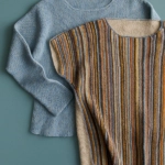 End To End pullover knitting pattern in Linen Quill yarn