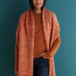 free Simple Stockinette Scarf knitting pattern in Estuary yarn