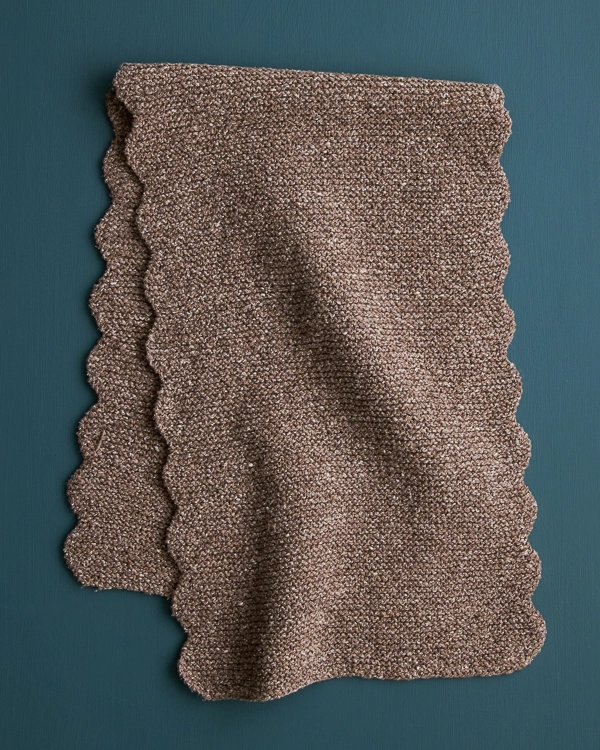 Easy Scalloped Washcloth + Hand Towels | Purl Soho