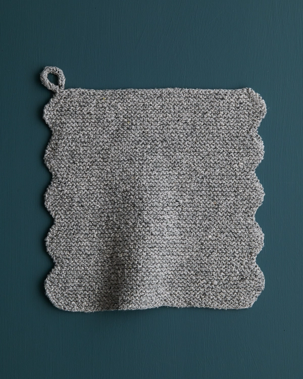 Easy Scalloped Washcloth + Hand Towels | Purl Soho