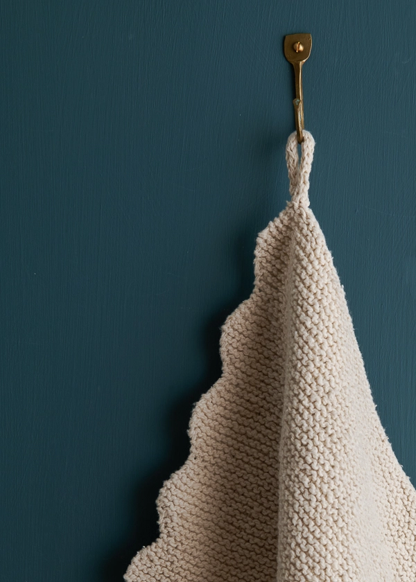 Easy Scalloped Washcloth + Hand Towels | Purl Soho