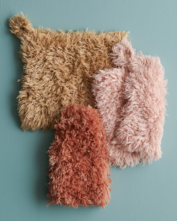 Fluffy Washcloth + Mitt | Purl Soho