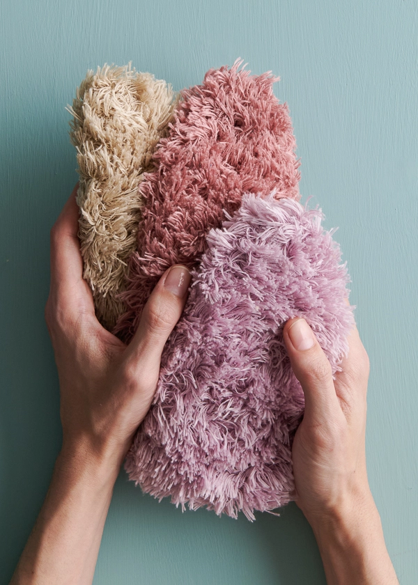 Fluffy Washcloth + Mitt | Purl Soho