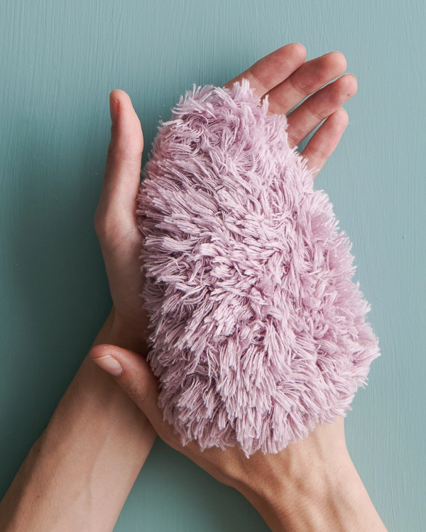Fluffy Washcloth + Mitt | Purl Soho