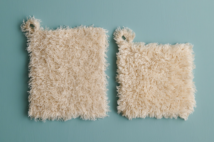 Fluffy Washcloth + Mitt | Purl Soho