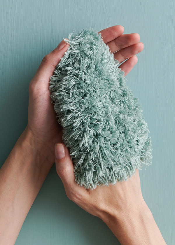 Fluffy Washcloth + Mitt | Purl Soho