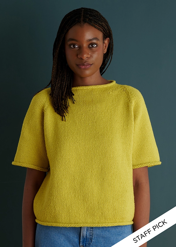 Simple Tee: Sweater Knitting Pattern
