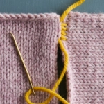 Seaming Stockinette Stitch: Stitches To Rows Seaming Stockinette Stitch: Stitches To Rows knitting tutorial