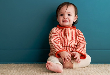Crayon Stripes Pullover