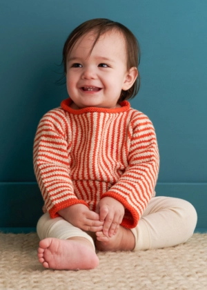 Crayon Stripes Pullover | Purl Soho
