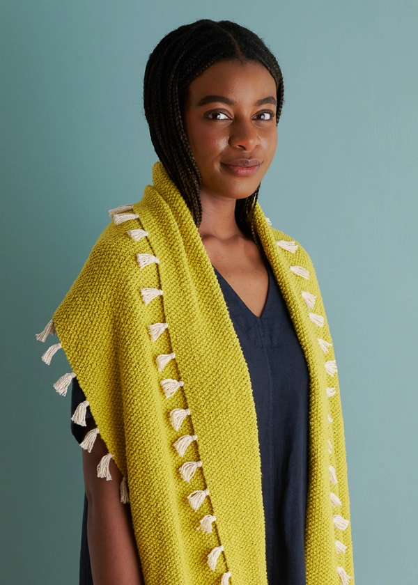 Little Tassels Wrap | Purl Soho